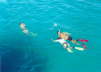 Handicapped red sea diving