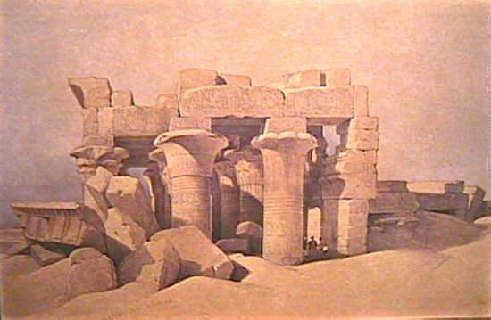 David Roberts Travel to Egypt100